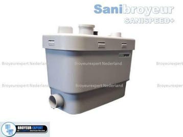 Sanibroyeur Sanispeed+ nieuwste model 699,00  De Sanibroyeur, Ophalen of Verzenden, Nieuw, Overige typen