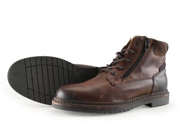 Nelson Veterboots in maat 42 Cognac, Overige kleuren, Verzenden, Boots, Zo goed als nieuw