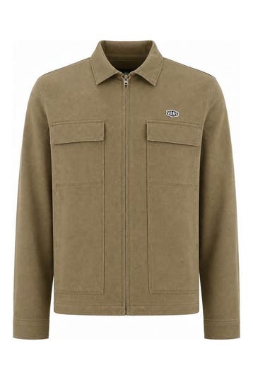 Vans Jas in maat L Beige, Kleding | Heren, Verzenden, Zo goed als nieuw, Overige kleuren, Vans