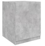 Betongrijze Wasmachinekast –Ruimtebesparende Onderkast 71 cm, Verzenden, Nieuw