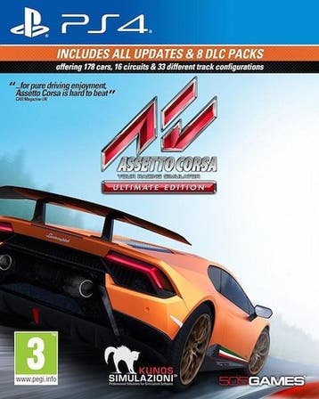 Assetto Corsa - PS4 - Ultimate Edition PS4 Morgen in huis!, Spelcomputers en Games, 1 speler, Ophalen of Verzenden, Zo goed als nieuw