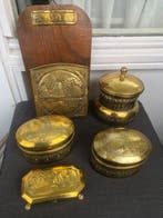 Klaas Dijkstra - Tafelservies (5) - Messing - Lot Friese