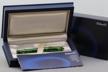 Pelikan - 800 green demonstrator - Vulpen, Verzamelen, Pennenverzamelingen, Nieuw