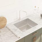 vidaXL Meubelfolies zelfklevend 90x500 cm PVC marmerwit, Hobby en Vrije tijd, Breien en Haken, Verzenden, Nieuw