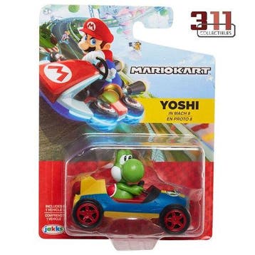 Jakks Pacific - Mario Kart Racers - Mario Kart - Yoshi (in, Verzenden, Nieuw