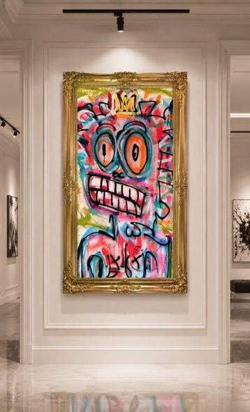Timo Wedell - Energetic Expressionism - XL- Basquiat Style