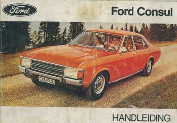 1972 Ford Consul Instructieboekje Handleiding Nederlands., Auto diversen, Verzenden