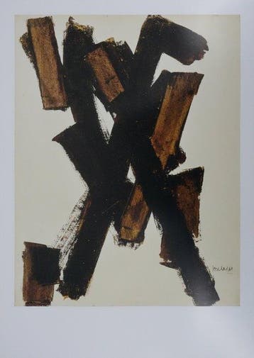 Pierre Soulages (1919-2022) - Brou de noix