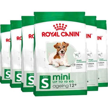 6x Royal Canin Hondenvoer Droog Mini Ageing 12+ 1,5 kg, Verzenden, Hond
