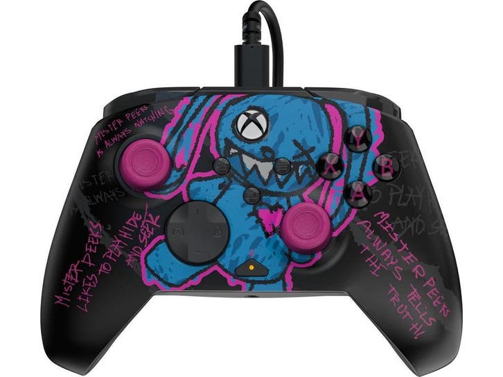 PDP Gaming Rematch - Bedrade Controller - Glow in the Dark -, Spelcomputers en Games, Spelcomputers | Xbox | Accessoires, Nieuw
