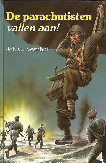PARACHUTISTEN VALLEN AAN, DE 9789071420313 J.G. Veenhof, Verzenden, Gelezen, J.G. Veenhof