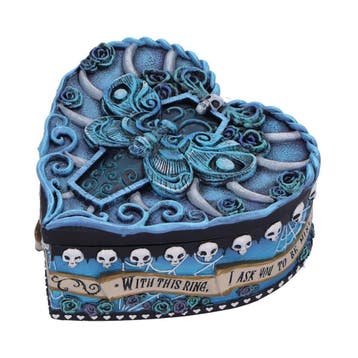 Corpse Bride Jewelry Chest With This Ring Vow 5 cm, Ophalen of Verzenden, Nieuw
