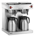 Bartscher Koffiemachine Contessa Duo | 2 Thermoskannen | 2x, Witgoed en Apparatuur, Koffiezetapparaten, Ophalen of Verzenden, Nieuw