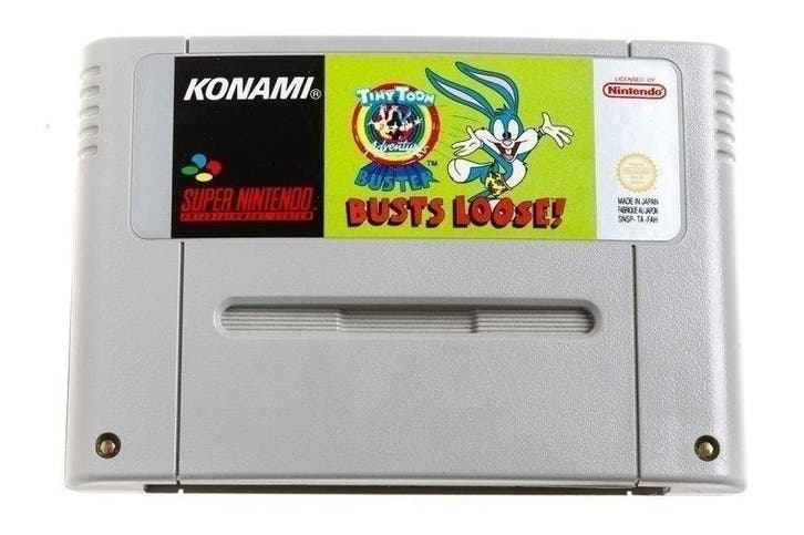 Tiny Toon Adventures Buster Busts Loose [Super Nintendo], Spelcomputers en Games, Games | Nintendo Super NES, Zo goed als nieuw
