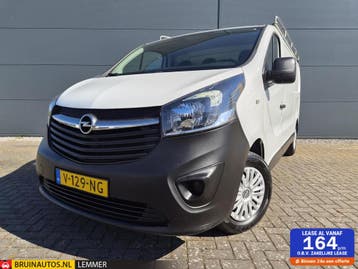 Opel Vivaro 1.6 CDTI L2H1 Airco Imperiaal Trekh 120pk 3-zits, Gebruikt, Euro 6, Wit, Financial lease