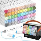 Shuttle art alcohol markers pastel 50 kleuren, Verzenden, Nieuw