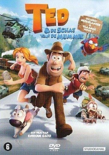Ted en de schat van de mummie  (dvd tweedehands film), Ophalen of Verzenden, Zo goed als nieuw