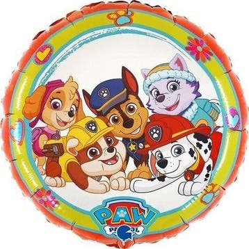 Folieballon Paw Patrol Pawsome, Hobby en Vrije tijd, Feestartikelen, Verzenden, Nieuw, Feestartikel