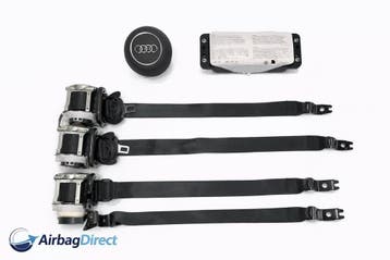 Airbag set - Dashboard zwart Audi A1 2018-heden, Verzenden, Nieuw, Audi