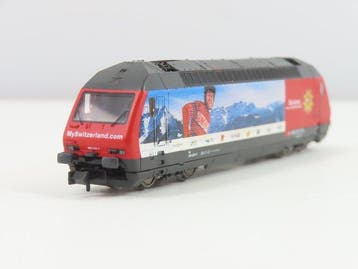Fleischmann N - 731371 - Elektrische locomotief (1) - Re 460, Hobby en Vrije tijd, Modeltreinen | N-Spoor, Nieuw
