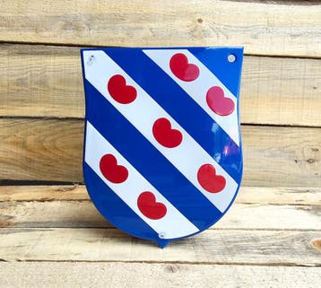 Fryslân (Friesland) Schild, Verzenden, Nieuw