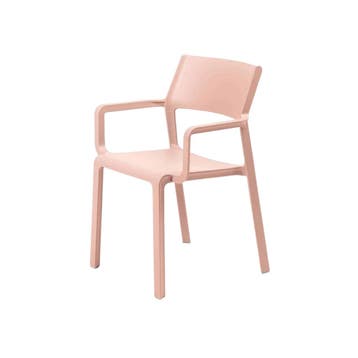Nardi Trill dining Rosa Bouquet - Diningstoel 58x53x82cm, Nieuw