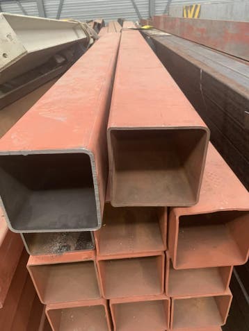 Koker 150 x 150 x 5 mm gestraald en gemenied gelegenheid, Ophalen, Nieuw