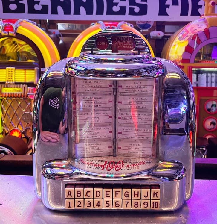 Seeburg 3W1 Wall-O-Matic Wallbox (1949–1958) - Origineel, Verzamelen, Automaten | Jukeboxen, Ophalen