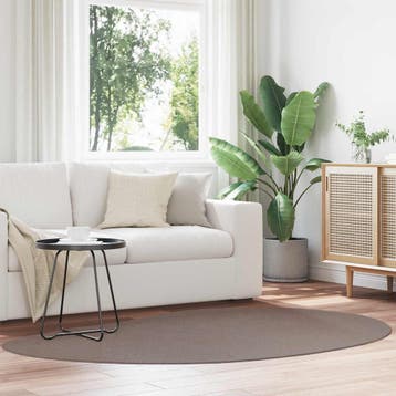 vidaXL Tapijt HUARTE Zand 140 x 200 cm Polyester, Verzenden, Nieuw, Bruin