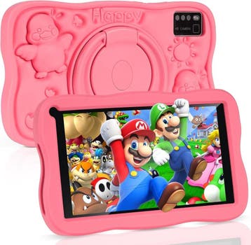 Kindertablet 7 inch 64GB - Roze | Retourdeal 34% Korting, Computers en Software, Android Tablets, Zo goed als nieuw, SUMTAB, 64 GB