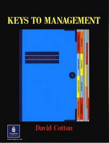 Keys to Management Paper - David Cotton 9780175558254, Boeken, Verzenden, Gelezen, David Cotton