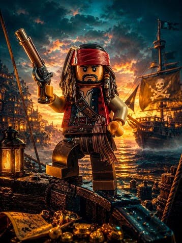 Shayer - LEGO Pirates of the Caribbean – Brick Sparrow, Nieuw
