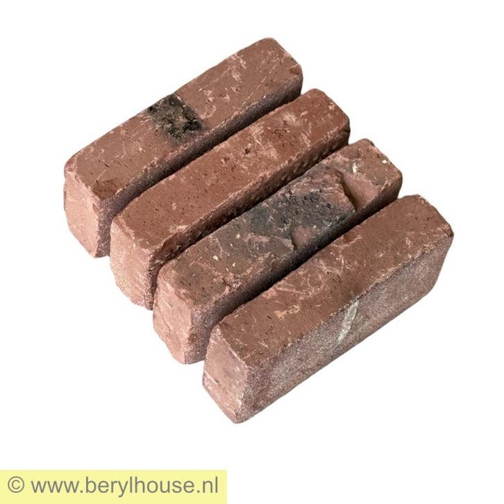 € 0,49 p/st Gevelstenen Metselstenen WF rood getrommeld, Doe-het-zelf en Verbouw, Metselstenen, Bakstenen, Nieuw, Verzenden