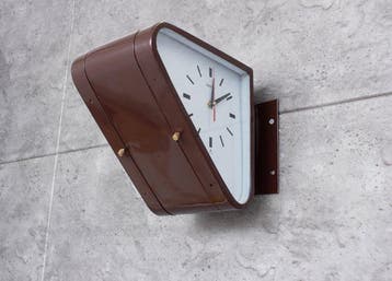 Wandklok - Seikosha CO. LTD Seiko - Staal, Bakeliet,