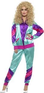 Fout trainingspak dames jaren 80 - L, Verzenden, Nieuw
