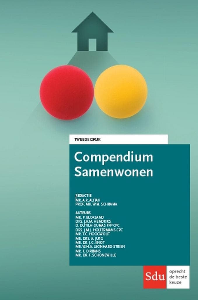 9789012401449 Compendium Samenwonen 2018 | Tweedehands, Boeken, Schoolboeken, Zo goed als nieuw, Verzenden