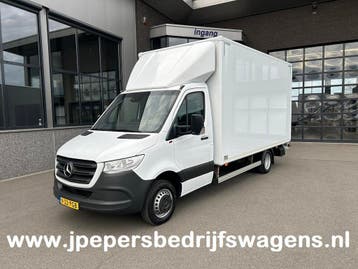 Zakelijke Lease |  Mercedes-Benz Sprinter 516 CDI L3 Bakwage, Stof, Gebruikt, Wit, Mercedes-Benz