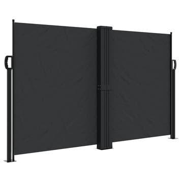 Windscherm 140x600 cm zwart - 62% korting, Ophalen of Verzenden, Gebruikt