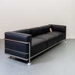 2x Cassina Le Corbusier LC3 Bank 3-zits Nieuw!, Minder dan 75 cm, Ophalen of Verzenden, Rechte bank, Leer
