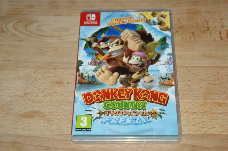 Donkey Kong Tropical Freeze (Switch), Spelcomputers en Games, Games | Nintendo Switch, Gebruikt, Avontuur en Actie, Verzenden