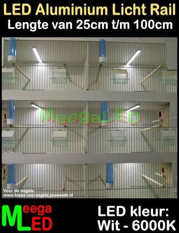 LED verlichting SET TC420 Broedkooi Kweekkooi Vogelkooi, Ophalen of Verzenden, Nieuw, Aluminium, Broedkooi of Kweekkooi