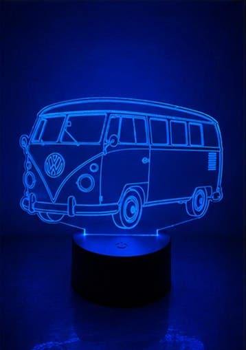 Led lamp Volkswagen T1, Kunststof, Overige merken, Meerkleurig, Nieuw