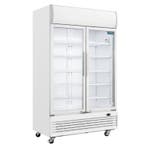 Polar G-serie tweedeurs displaykoeling met lichtbak 950 lite, Verzenden, Nieuw in verpakking, Koelen en Vriezen