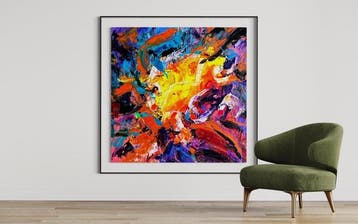 Lina Verano - Emotions No.2 - XL- NO RESERVE