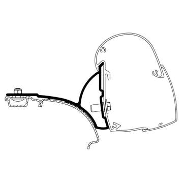 Thule VW T5/T6 Minivan Fixed Roof Rail Adapter 5102, Nieuw