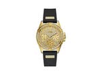 GUESS W1160L1 - Dames horloge - RVS - 40 mm - Zwart, Sieraden, Tassen en Uiterlijk, Verzenden, Zo goed als nieuw, Guess