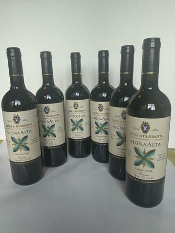 2011 Badia di Morrona VignaAlta - Toscane IGT - 6 Flessen, Verzamelen, Nieuw