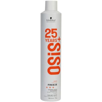Schwarzkopf OSiS+ Hold Freeze Strong Hold Hairspray 300ml, Ophalen of Verzenden, Nieuw, Gel, Wax, Haarlak of Mousse