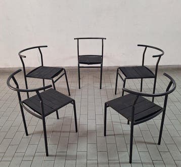 Baleri Italia - Philippe Starck - Stoel (5) - IJzer -