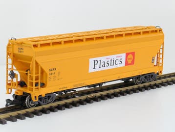 LGB 45820 Shell Plastics®-Center 3-Bay Covered SCPX 5217..., Gebruikt, Overige typen, Ophalen of Verzenden, LGB